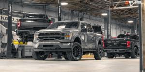  Ford F-150 with Fuel 1-Piece Wheels Flux 6 - FC854MX